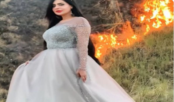 Pakistani TikToker flayed over forest fire