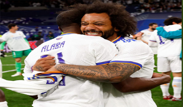 Real Madrid storm into CL final
