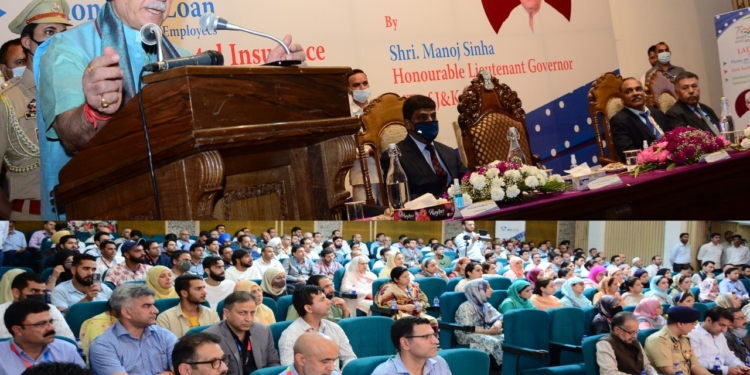Lt Governor rolls out Rs 15 lakh Accidental Insurance Cover for J&K Govt Employees