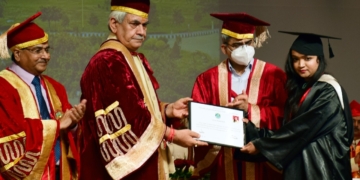 Lt Governor attends the 7th Convocation Ceremony of SKUAST-Jammu