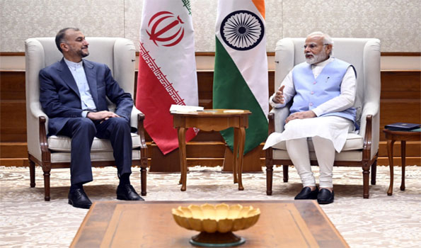India, Iran ties have benefited both sides, PM Modi tells Iranian FM