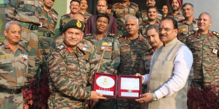 MoS Defence briefed about security at Northern Command