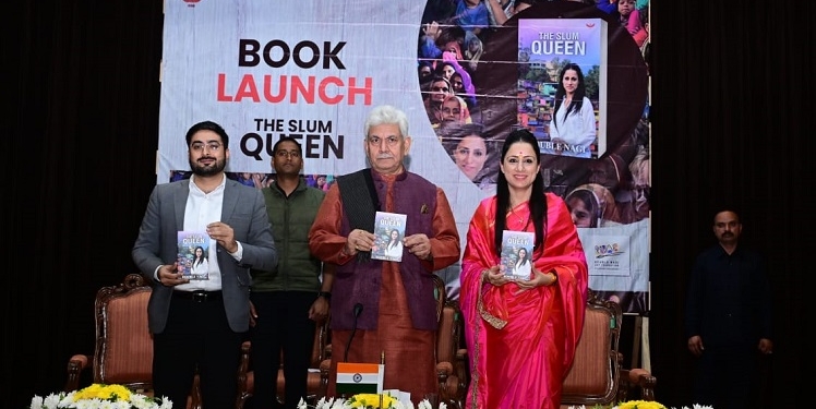 World Famous Artist Rouble Nagi book titled ‘ The Slum Queen’ released