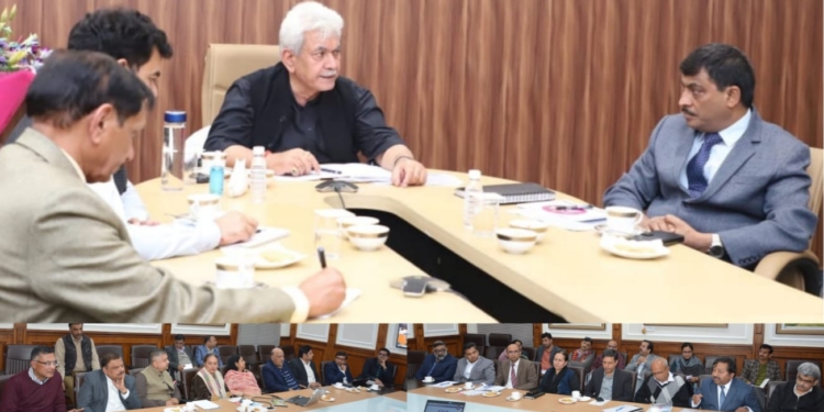 LG Sinha chairs meeting of Amarnathji Shrine Board