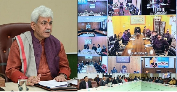 LG’s Mulaqaat: Sinha Interacts with citizens during Live Public Grievance Hearing