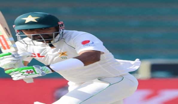 Babar Azam breaks multiple records in Karachi Test