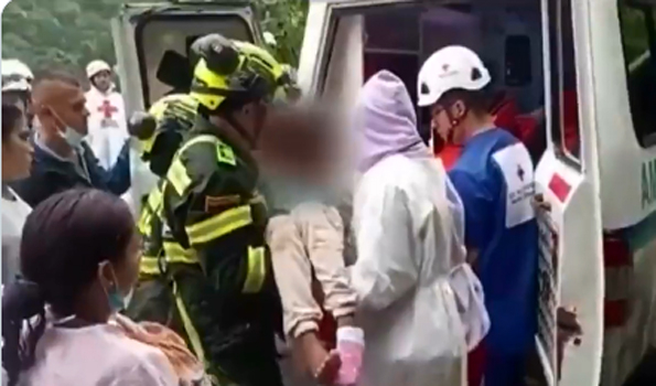 34 killed in Colombia landslide