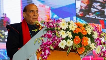 Raksha Mantri dedicates to the nation 28 BRO infrastructure projects