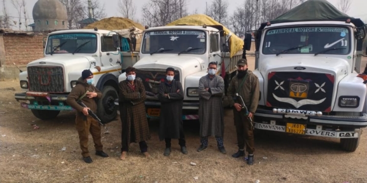 Police arrests 06 persons, seizes 06 vehicles in Budgam