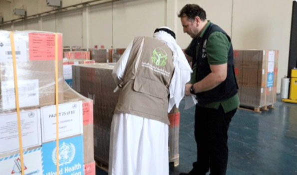 Health supplies sent for 400,000 quake victims in Türkiye, Syria: WHO