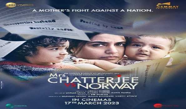 Humbled to see love pouring in for ‘Mrs Chatterjee VS Norway’s trailer: Rani Mukerji