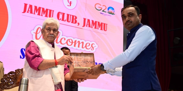 Lt Governor inaugurates new facilities at Jammu Club