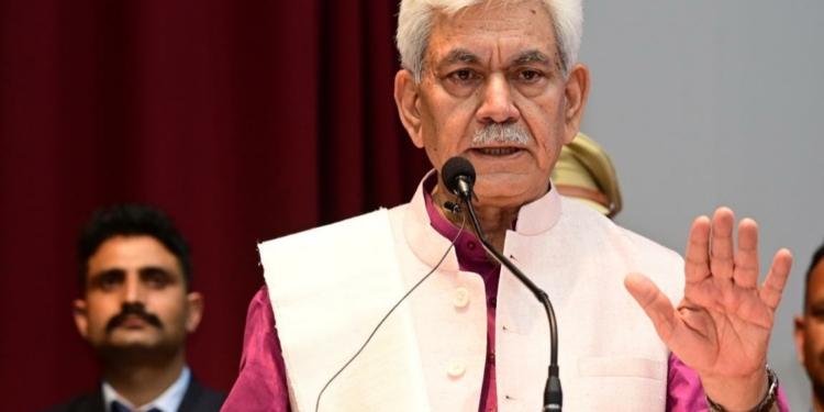 LG Manoj Sinha extends Holi Greetings