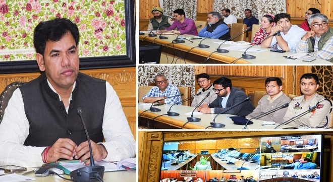 Div Com Kashmir reviews arrangements for Mela Mata Kheer Bhawani