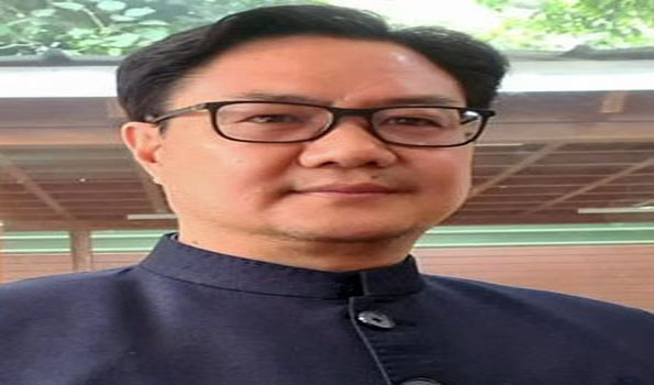 Cabinet rejig: Rijiju removed as Law Minister