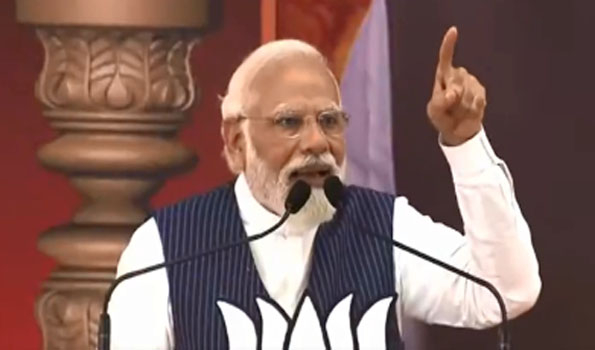 Cong advocating separation of Karnataka from India: PM Modi