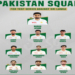 PAK announces cricket team for SL tour