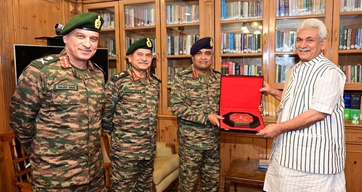 Chief of Army Staff calls on Lt Governor