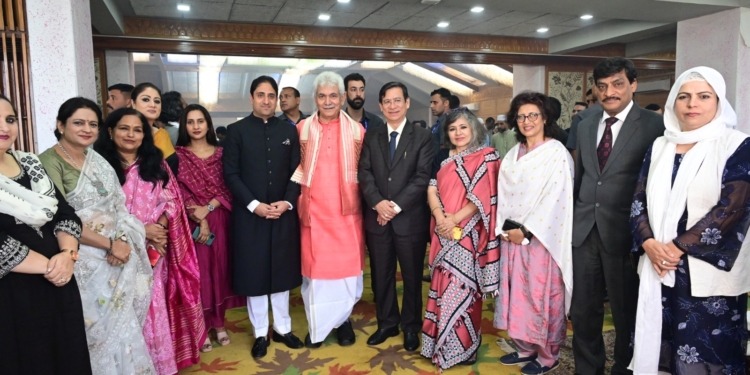 Lt Governor hosts ‘At Home’ on the 77th Independence Day