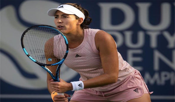 Muguruza happy without tennis but no retirement thoughts