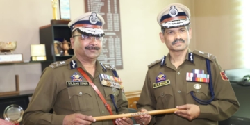 R.R Swain takes over as New DGP of Jammu and Kashmir