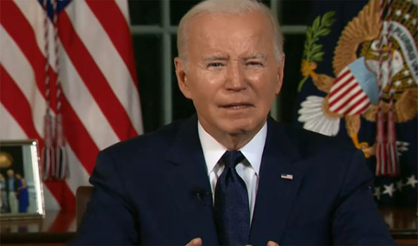 Biden says the Hamas attack was meant to disrupt efforts to normalise Israel