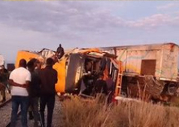 13 killed, 25 injured in bus-train collision in Tanzania