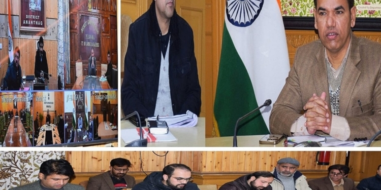 Div Com reviews Power scenario in Kashmir