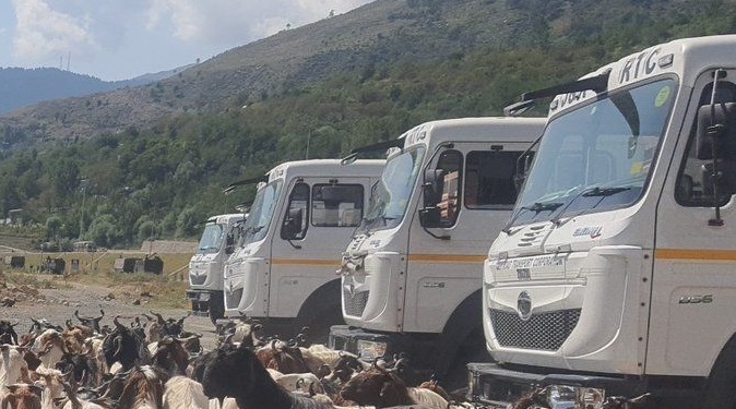 Transhumance: 12,497 families, 1.56 Lakh livestock provided transport facilities from Kashmir