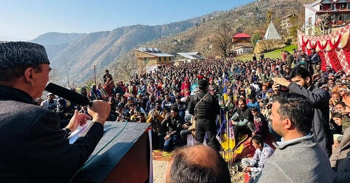 Hilly areas to receive massive developmental douses, if elected to power: Azad