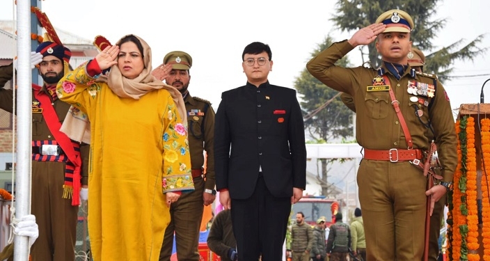 75th Republic Day celebrations held across Kashmir amid patriotic fervour