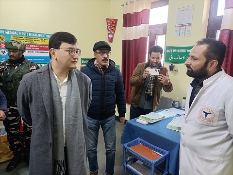 DC B’la conducts surprise visit of PHC Sheeri