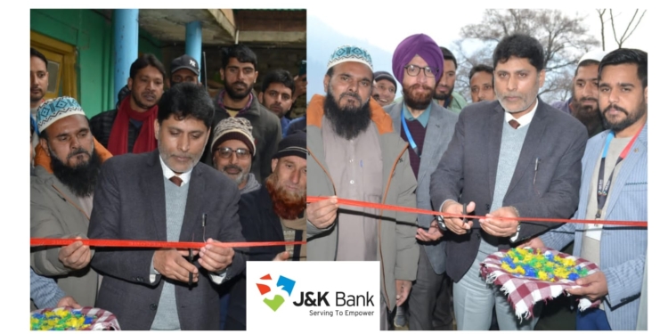 J&K Bank inaugurates new branch premises and ATM at Bonjwah in Kishtwar