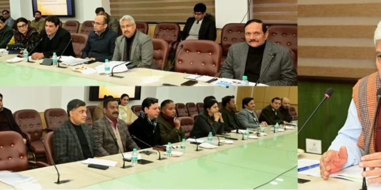 Lt Governor reviews preparations for Khelo India Winter Games 2024
