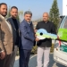 J&K Bank donates E-Vehicle to Baba Ghulam Shah Badshah University
