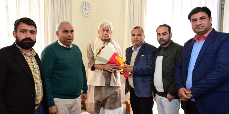 President Gandhi Global Family, NHM Employees Association call on Lt Governor