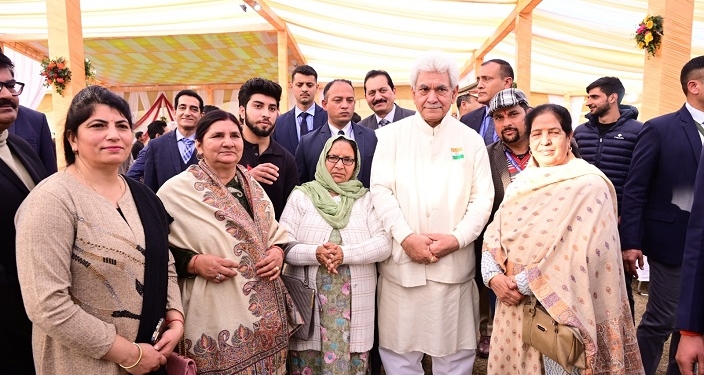 Lt Governor hosts ‘At Home’ on the 75th Republic Day