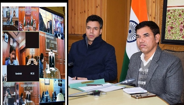 Div Com Kashmir reviews arrangements for smooth observance of Shab-e-Meraj, following Friday