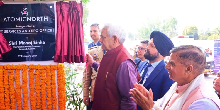 Lt Governor inaugurates Atomic North Private Ltd’s Complex at Durang Village of Billawar, Kathua