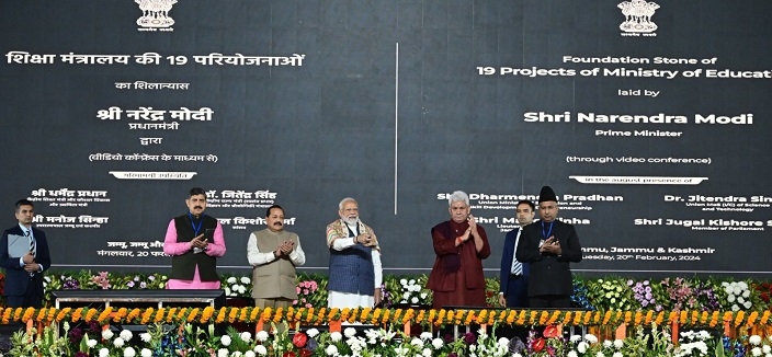 PM inaugurates, dedicates to nation and lays foundation stone for multiple development projects worth over Rs 32,000 crore in Jammu and Kashmir