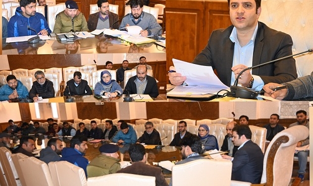 DC Kulgam chairs monthly NCORD meeting