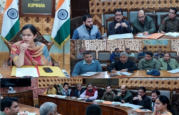 DC Kupwara chairs Road Safety Committee meeting