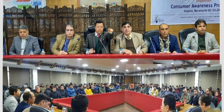 RBI Ombudsman organizes consumer awareness program at Sopore