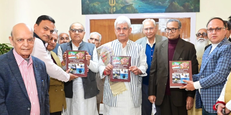 Lt Governor releases Dr KC Verma’s book on Modern Educational System