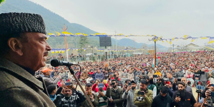 Regional parties have exploited people for years, will usher in development: Azad
