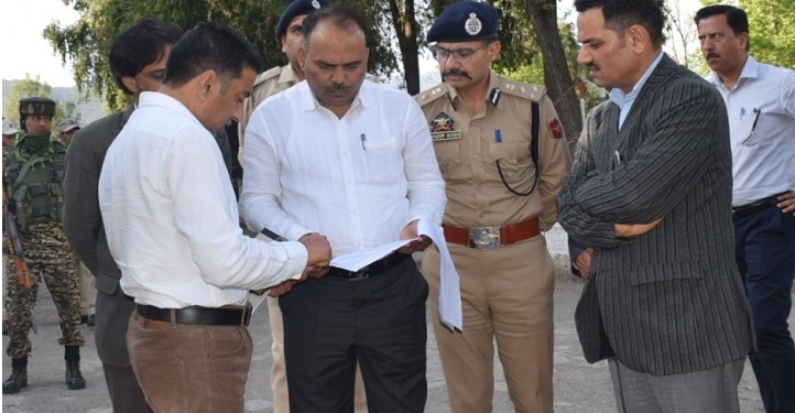 CEO Pole visits Rajouri; Reviews preparations for Parliamentary Polls