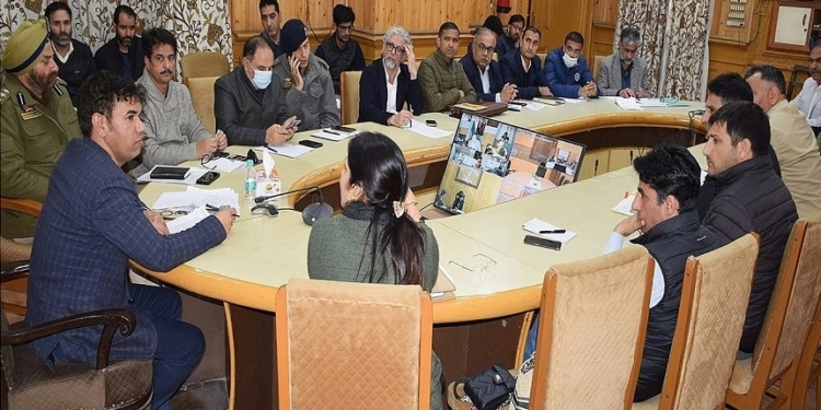 Div Com Bidhuri reviews arrangements for Amarnath Yatra-2024