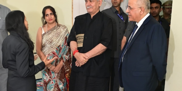 Lt Governor visits VYOM Child Development Centre in Jammu