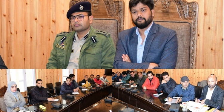 Inclement weather: DC Ganderbal reviews Flood Preparedness
