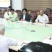 LG Manoj Sinha chairs a review meeting of Dept of Industries & Commerce and Dept of Geology & Mining